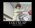 Cartoons Loli slap on face